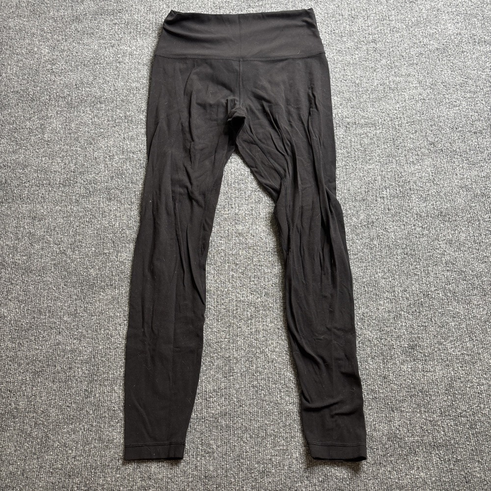 Lululemon Align Pant 28" Women's Black High Rise Nulu Yoga Leggings Size 8